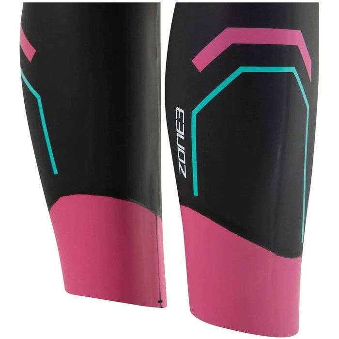 2024 Zone3 Womens Agile Swim Wetsuit WS21WAGI114 - Black / Pink / Turquoise